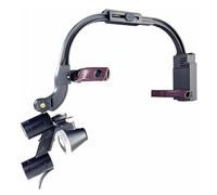 GANZHANG Lampada Frontale Chirurgica per Dentisti, Lente d'Ingrandimento Dentale 3,5X con Luce LED E Lente Filtrante, Doppia Temperatura Colore Convertibile, Dentisti Laboratorio Odontoiatrico