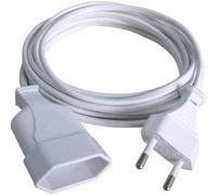GAO 145601098 Alimentazione Prolunga Bianco 2.00 m H03VVH2-F 2X 0,75 mm²