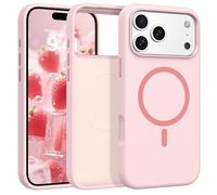 GaoBao Custodia magnetica per iPhone 17 Pro da 16 cm, sottile, in silicone liquido, compatibile con MagSafe e controllo della fotocamera, morbida al tatto, antiurto, protettiva, antigraffio, fodera in