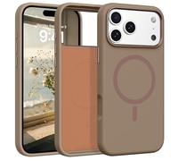 GaoBao Custodia magnetica per iPhone 17 Pro Max da 6,9", sottile, in silicone liquido, compatibile con MagSafe e controllo della fotocamera, setosa morbida al tatto, antiurto, antigraffio, fodera in