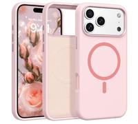 GaoBao Custodia magnetica per iPhone 17 Pro Max da 6,9", sottile, in silicone liquido, compatibile con MagSafe e controllo della fotocamera, morbida al tatto, antiurto, antigraffio, fodera in