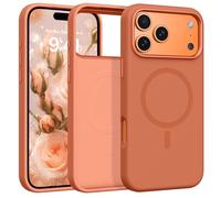 GaoBao Custodia magnetica per iPhone 17 Pro Max, sottile, in silicone liquido, compatibile con MagSafe e controllo della fotocamera, setosa morbida al tatto, antiurto, protettiva, antigraffio, fodera