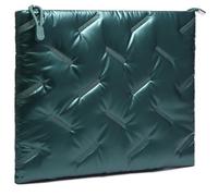 GAOCHY 13,3-14 Pollici Puffy Custodia per Computer Portatile per Macbook Pro 14 M4/M3/M2/M1 Pro/Max, 14 Pollici ASUS Chromebook, HP Pavilion x360 14, 14" Dell Latitude, Dell XPS 14, Verde Satinato