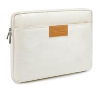 GAOCHY 15-16 Pollici Laptop Sleeve Antiurto, Compatibile con 16,2 Pollici MacBook Pro 16, 15,3 Pollici MacBook Air 15 M4/M3/M2 2025-2023, XPS 16, 16 Pollici Chromebook/Vivobook, Meringa