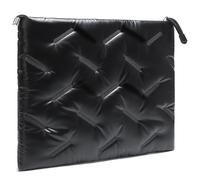 GAOCHY 15-16 Pollici Puffy Custodia per Computer Portatile per Macbook Pro 16 M4/M3/M2/M1 Pro/Max 2024-2021, ASUS Vivobook 16/15, 15,6 Pollici Dell Latitude, HP Pavilion 15, Meteorite Nero