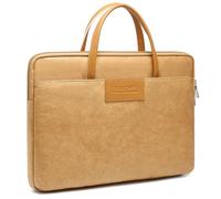 GAOCHY 15-16 Pollici Tyvek Tessuto Laptop Sleeve Borsa con Maniglia per MacBook Pro 16, MacBook Air 15 M4 2025, 15,6 Pollici Chromebook, IdeaPad, Vivobook 16, Inspiron 16, Quercia d'Autunno