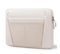 GAOCHY Custodia per laptop da 15-16 pollici, borsa per laptop resistente all'acqua per MacBook Pro 16 M4/M3/M2/M1 2024-2021, Vivobook 15/16, Chromebook/Latitude/IdeaPad da 15,6 pollici, Parel Wit