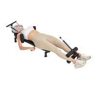 GAOCUNBING Tavolo di trazione posteriore, letto di trazione della barella posteriore cervicale, capacità di peso di 150 kg, alternativo B della Tabella di inversione di sit-up e crunch