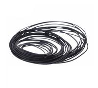 GAOFESA 50/100PCS Piazza Cassette Tape Machine Belt Cinture Assortite Larghezza 1mm Per Registratore DVD Drive Giradischi Cinghia di Gomma