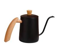 GAOFESA Acciaio inossidabile versa sopra il bollitore 350 ml caffettiere a collo di cigno lungo pentole da caffè strumento da cucina facile da pulire caffettiera a collo di cigno per casa ufficio