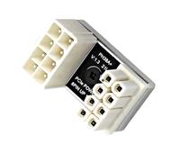 GAOFESA Adattatore del connettore di alimentazione di 8Pin GPU con 180 gradi che gira tutto il connettore della scheda video di recinzione di alluminio 8Pin