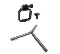 GAOFESA Adattatore per montaggio fotocamera Morsetto Supporto leggero Staffa di espansione superiore 1/4 Vite Dado Foro di riempimento Supporto luce per 3 Staffa adattatore di espansione
