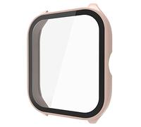GAOFESA Custodia protettiva + pellicola protettiva compatibile per 4 cover con pellicola in vetro temperato Smart-Watch PC Hard-Shell Screen Protector Vetro temperato per Smart-Watch obiettivo