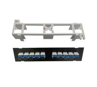 GAOFESA Fibra ottica di 10 porti tramite il pannello dell'accoppiatore con Wallmount o Rackmount posteriore per STP che cabla fibra ottica