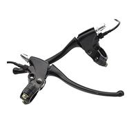 GAOFESA Manopole per freno per scooter elettrico con linea Cut Off Power Leva del freno in lega di alluminio Accessori per equitazione Skateboard 2X Cavo di copertura di montaggio della maniglia per