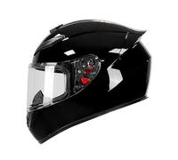 GAOFZHAO Casco Integrale da Moto con Visiera antiappannamento HD con Protezione UV, Certificato DOT/ECE, Adatto a ciclomotori, Scooter e Biciclette da Uomo e da Donna(A04,S)