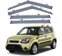 GAOGaoxin Deflettori Auto per Kia Soul AM 2010-2013, deflettore Auto, deflettori Aria, Protezione dal Vento e dalla Pioggia Facile da installare