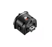 GAOHOU 1 pezzo sensore adattatore Motion Plus compatibile con telecomando Wii (nero)