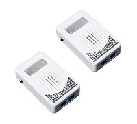 GAOHOU 2pcsTelefono Suoneria Amplificatore Campana Più Forte con Lampeggiatore Luce per Anziani Strumento Casa