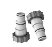 GAOHOU Adattatore A per tubo flessibile per piscina con connettore per tubo di ricambio per pompa di collegamento filettato Intex, converte tubi da 1,5 e 3,2 cm