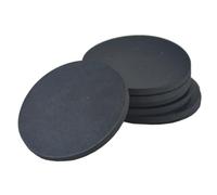 GAOHUAF 10 Pezzi di Dischi in EPDM, Diametro 5 Mm-100 Mm, Guarnizioni Rotonde Solide Nere, Spessore 1/1,5/2/3/4 Mm, Foglio Ammortizzante(35 x 3mm)