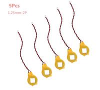 GAOINTELL 5 pz/Set 2032 Cavo della Batteria 2 Pin Scheda Madre del Computer Portatile BIOS CMOS con Filo Smontare Sostituzione