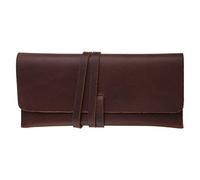 GAOINTELL Astuccio in pelle fatto a mano, stile retrò, vintage, per matite e matite, per donne