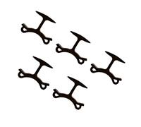 GAOINTELL Confezione da 5 pratici Fermagli per fischietti per arbitri Sportivi per Evitare Cadute Durante la Competizione negli Sport Atletica