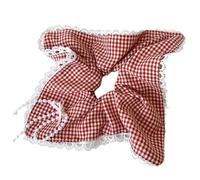 GAOINTELL Elastici per capelli oversize con papillon plaid elastici per capelli elastici per capelli spessi Updos Cerchio per capelli Decori per capelli femminili