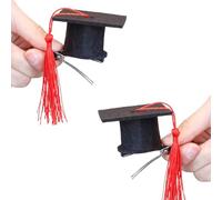 GAOINTELL Fascia per capelli per laureati per laureati, mini clip per capelli antiscivolo, clip laterale per feste di laurea