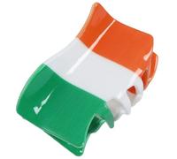 GAOINTELL StPatricks - Molletta per capelli a forma di trifoglio, divertente, a banana, antiscivolo, per coda di cavallo, da donna