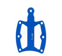 GAOINTELL Tester usura delle corone bicicletta in alluminio Rilevatore indicatori usura delle corone catena Dimensioni compatte per rilevamenti rapidi e manutenzione Tester delle