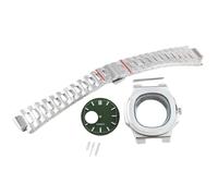 GAOJUDAF 1 set di parti for orologio da uomo resistente all'acqua, quadrante da 29,8 mm, parte di ricambio for riparazione deII'alloggiamento deII'orologio in acciaio 316L(Green)