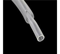 GAOJUDAF 1 tubo termorestringente trasparente, lunghezza 1/5 metri, guaina termorestringente for la protezione dei cavi(6MM*1M)