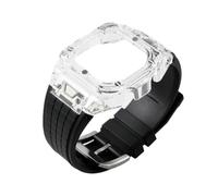 GAOJUDAF Custodia trasparente da 1 pezz0 for la serie DW5600 GW5000/5035, accessorio for la modifica deII'orologio con cinturino in gomma fluorurata(Black,5600)
