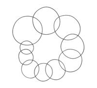 GAOJUDAF Guarnizione O-ring sul retro deII'orologio e sulla corona, componenti di tenuta elastica for lo strumento di riparazione del lubrificante for grasso al silicone(0.5mm)