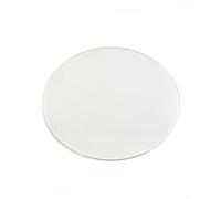 GAOJUDAF Lente in vetro piatto trasparente rotonda da 80-97 mm, lente ottica in vetro ad alta trasmittanza for fari, 1 pezz0(80mm)