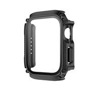 GAOJUDAF Proteggi schermo in vetro temperato da 1 pezz0, robusta custodia for orologio resistente ai graffi for serie 7 8 9 e Ultral(Black,41MM)