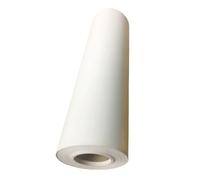 GAOJUDAF Tela opaca arrotolata for stampa digitale a getto d'inchiostro in poliestere bianco, tela bianca con inchiostro a base d'acqua da 30 m*24 pollici, 1 pezz0