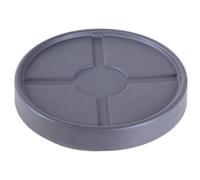 GAOJUNAN Carrello Portavasi Base Mobile con Ruote, Puleggia di Supporto Inferiore, Rullo, Piatto Portafiori, Ruota Universale, Vassoio Arredamento Giardino(Grey,23cm)