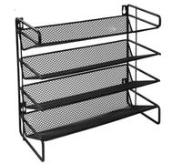 GAOJUNAN Scaffale Cucina Organizzatore Per Portaspezie Da Cucina A 4 Livelli Per Organizer Da Scrivania Da Appoggio, Scaffale Per Portaspezie Per Cabina Porta Spezie