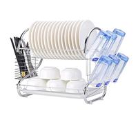 GAOJUNAN Scolapiatti Stabile Scolapiatti Cestino Lavaggio Domestico Grande Cucina Lavello Scolapiatti Scolapiatti Organizzatore Moderno Organizzatore da Cucina(A)