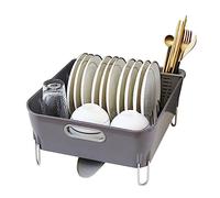 GAOJUNAN Scolapiatti Stabile Scolapiatti Da Cucina Scolapiatti Stoviglie Cesto Portaoggetti Scolapiatti Scaffali Porta Ciotole Organizzatore Moderno Organizzatore da Cucina