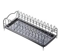 GAOJUNAN Scolapiatti Stabile Supporto Per Scolapiatti Da Cucina In Ferro Con Ripiano Portaoggetti Per Piatti Scolapiatti Scolapiatti Organizzatore Da Cucina Moderno Organizzatore da Cucina