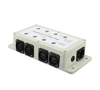 Gaoominy Dc12-24V 8 Canali di Uscita DMX Dmx512 LED Distributore di Segnale Amplificatore Splitter Distributore per Attrezzature Domestiche