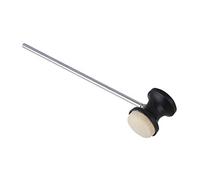 Gaoominy L'acciaio Inossidabile e sentito Pedale Albero Nero Drum Bass Drum Beater Accessori Parte strumentale