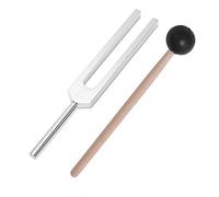 Gaoominy Lega di Alluminio + Legno Meccanico Diapason Chakra Hammer Ball Diagnostico 528Hz con Mallet Set Sistema Nervoso Test Sintonizzazione Assistenza Sanitaria