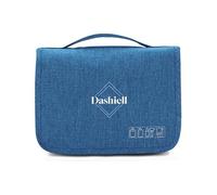 Gaosh Borsa da Toilette Personalizzata per Donna e Uomo Capiente Trousse da Viaggio da Appendere Beauty Case Borsa da Toilette Organizzare Oggetti Regalo per Uomo Papà (Blu)