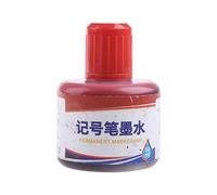 GAOSHA Ricarica di inchiostro 1 flacone da 50 ml per pennarelli, ricarica di inchiostri, colori rossi, evidenziare la fornitura dei punti chiave