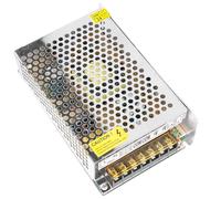 GAOUTO 5V Alimentatore: Alimentatore Switching 12V 10A 120W, Trasformatore Adattatore per Strisce LED, Sistemi di Sicurezza (Universale, Nero)